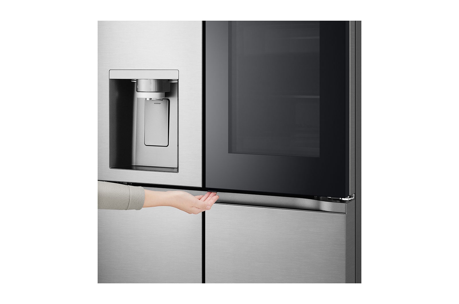 LG 508L Slim French Door Fridge with InstaView®, GF-VN500PL