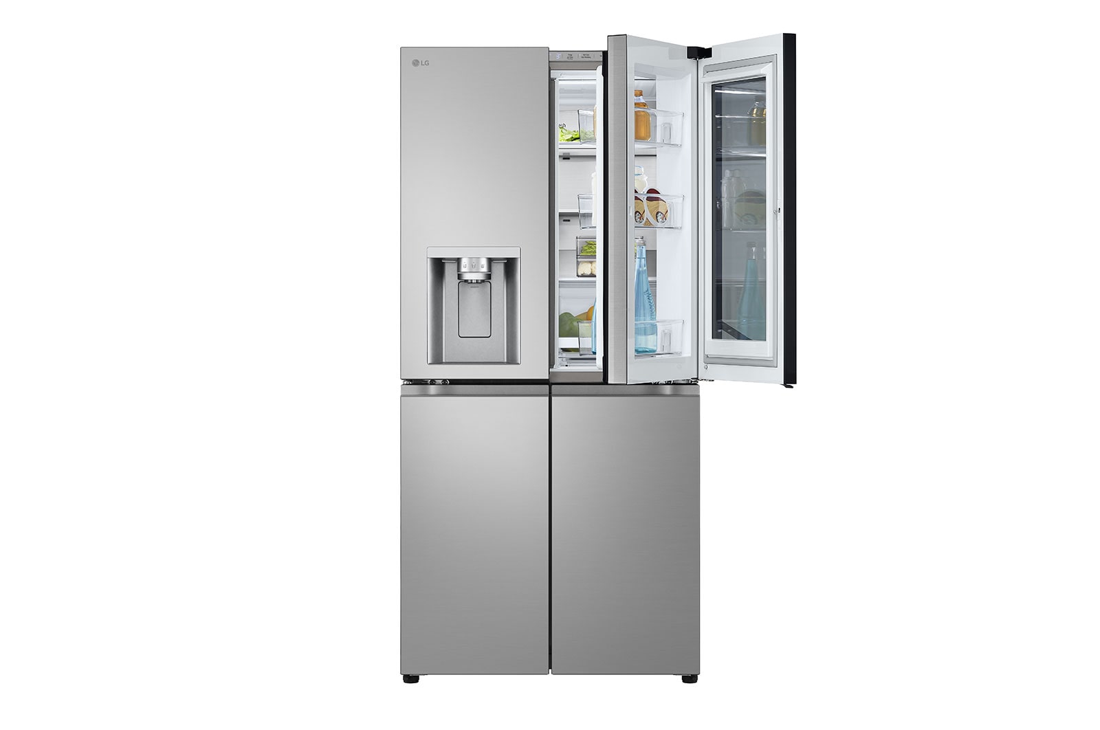 LG 508L Slim French Door Fridge with InstaView®, GF-VN500PL