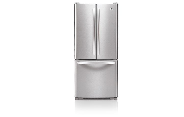 LG 591 litre Stainless Steel Slim Line 3-Door French Door Fridge, GM-B208STS