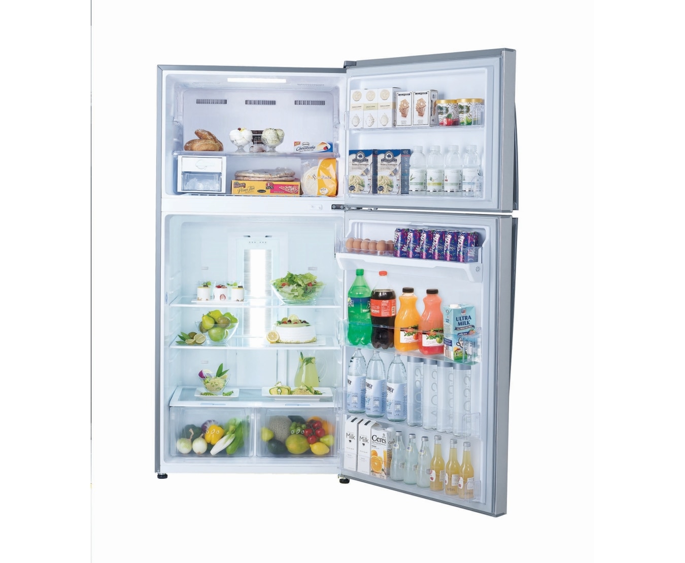 LG 407L Top Mount Refrigerator with Inverter Compressor, GN-407GSL