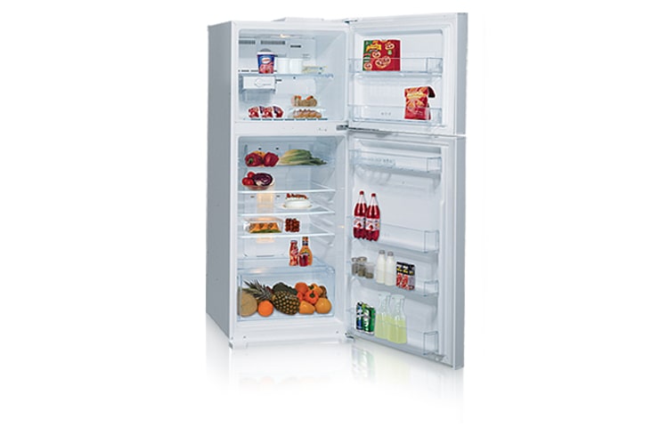 LG 422L White Top Mount Fridge, GN-422FW