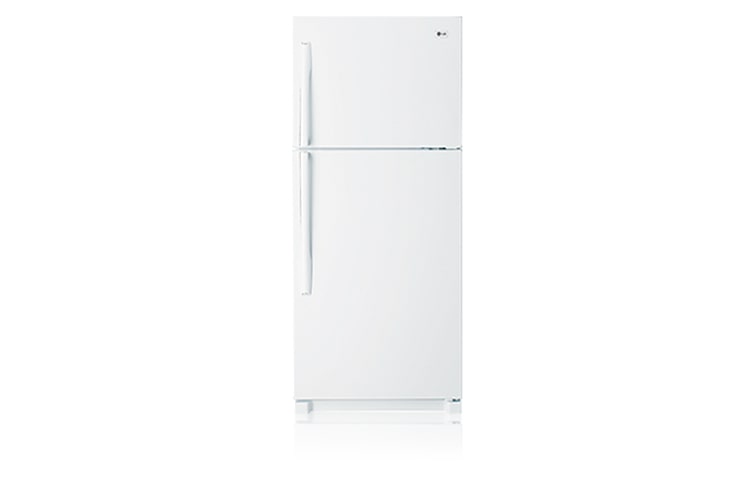 Front view of 466L White Top Mount Fridge GN-466FW