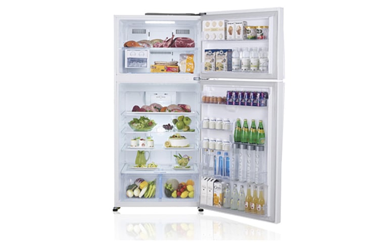 LG 515L White Top Mount Refrigerator, GN-515GW