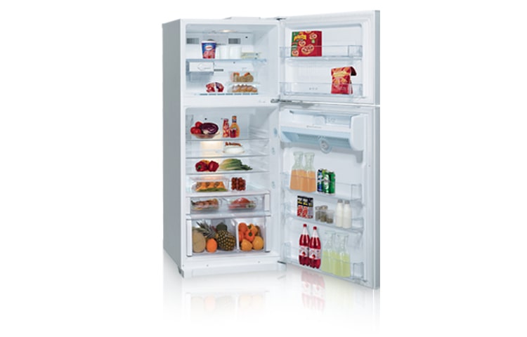 LG 466L Titanium Top Mount Fridge with Icebeam Door Cooling, GN-R466FT