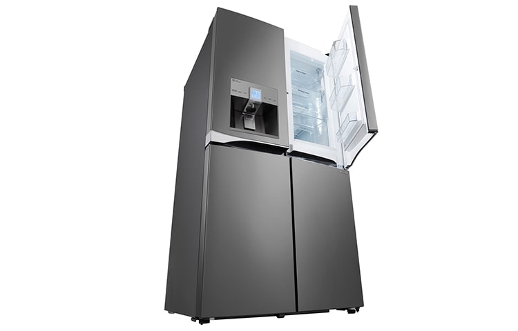 LG 906L Door-In-Door® French Door Fridge With Triple Filtered Ice & Water, GP-5D906BSL