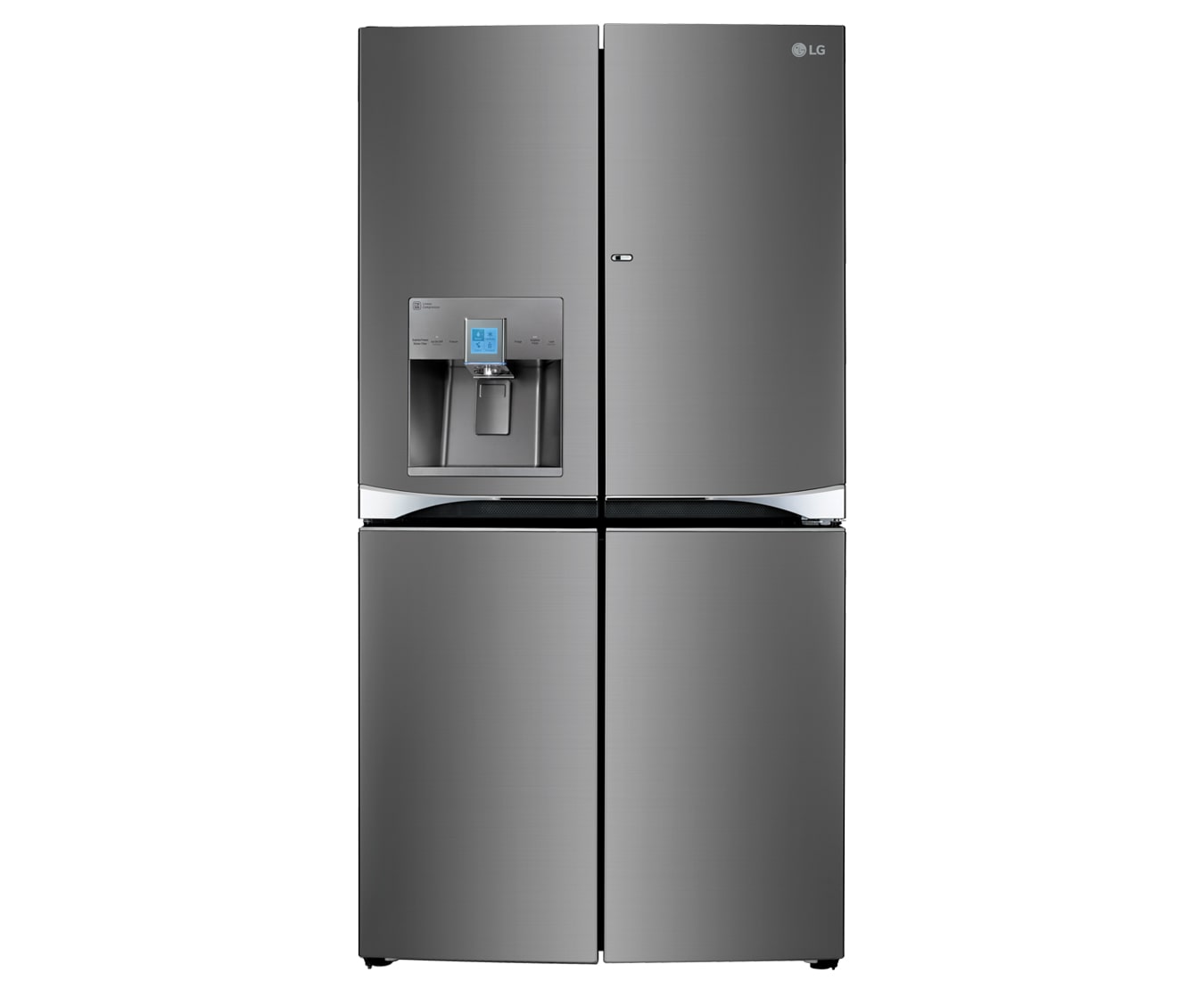 LG 906L Door-In-Door® French Door Fridge With Triple Filtered Ice & Water, GP-5D906BSL