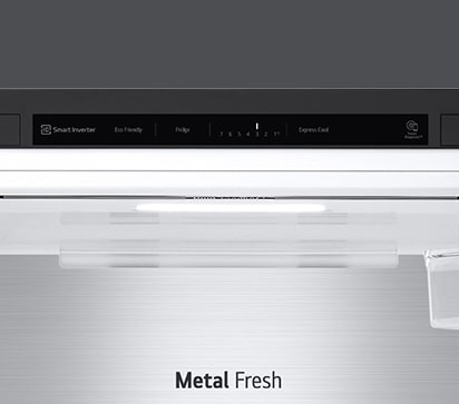 The metal touch display buttons are featured in the image and labeled "Metal Touch Display".