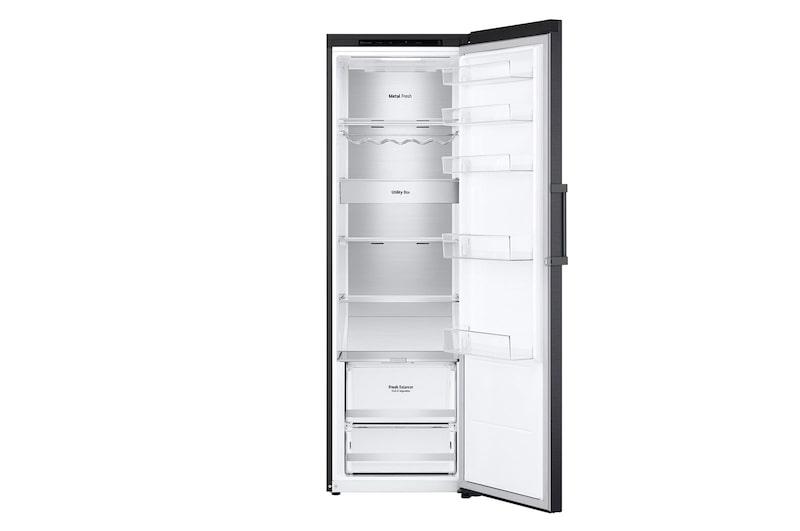 LG 386L Pigeon Pair Fridge - Matte Black Finish, GP-R386MBL