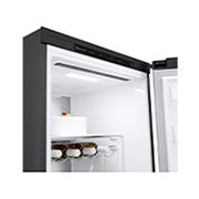 LG 386L Pigeon Pair Fridge - Matte Black Finish, GP-R386MBL