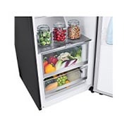 LG 386L Pigeon Pair Fridge - Matte Black Finish, GP-R386MBL