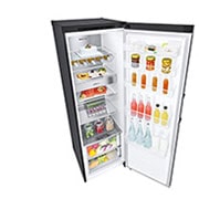 LG 386L Pigeon Pair Fridge - Matte Black Finish, GP-R386MBL