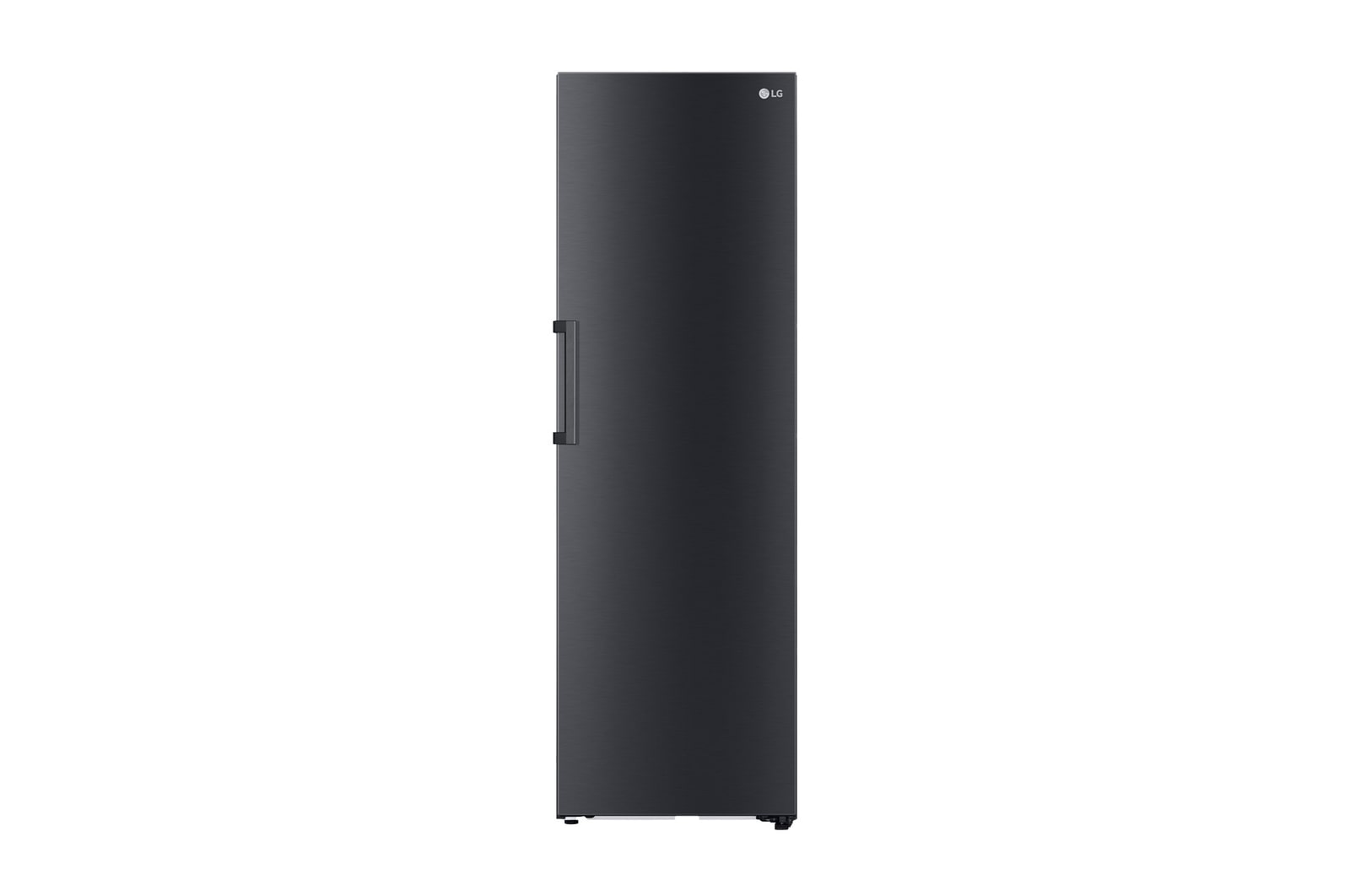 Front view of 386L Pigeon Pair Fridge - Matte Black Finish GP-R386MBL
