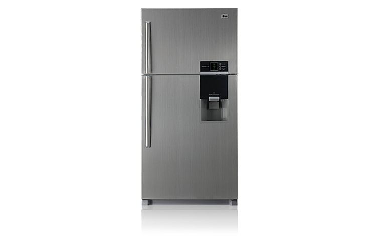 LG 564L Titanium Top Mount Fridge with Water Dispenser, GR-559FTD