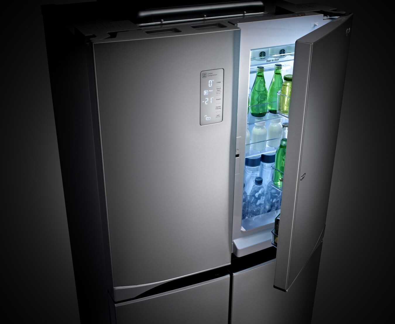 LG 725L French Door-In-Door™ Refrigerator , GR-5D725SL