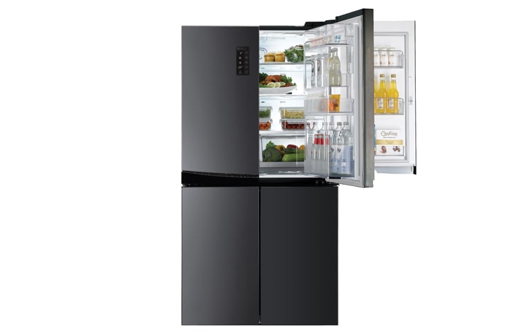 Front view of 951L Door-in-Door™ French Door Refrigerator with Five Doors GR-5D951L