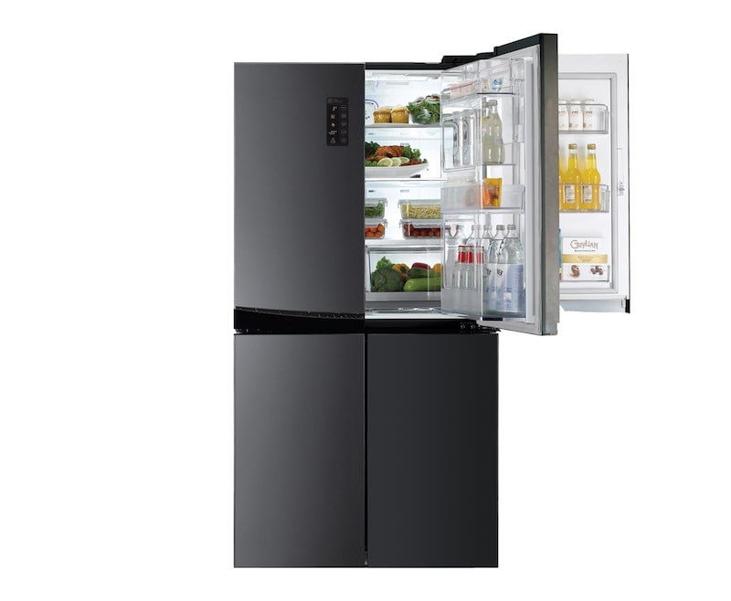 Front view of 951L Door-in-Door™ French Door Refrigerator with Five Doors GR-5D951L