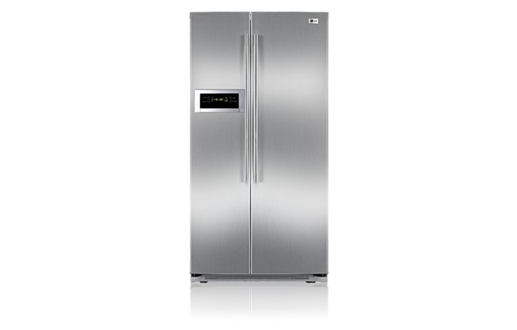LG 641L Stainless Steel Side by Side Fridge, GR-B227STS