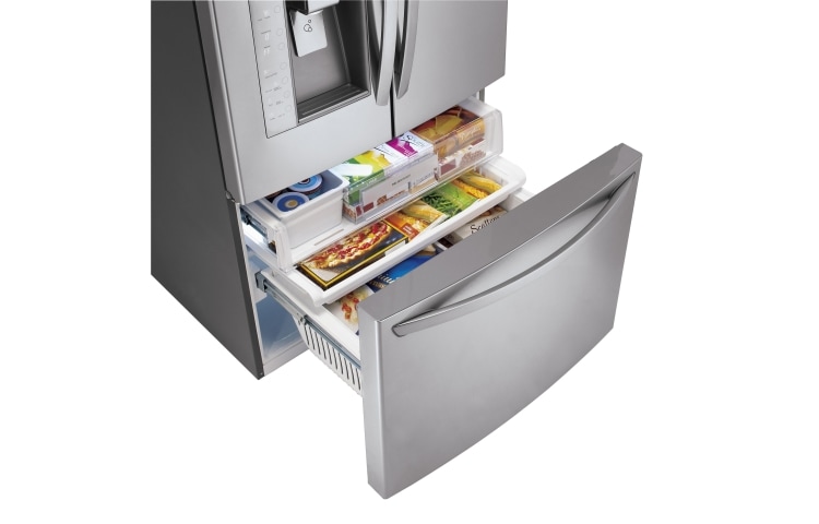 LG 730L 3 Door French Door Refrigerator With Door-In-Door™, GR-D730SL