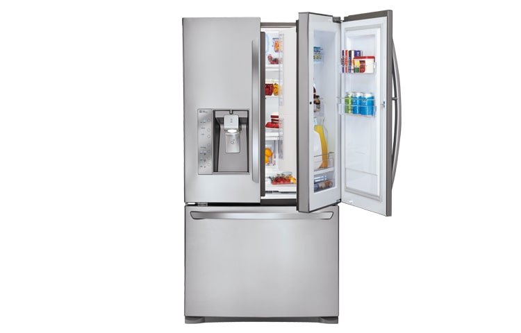 LG 907L 3 Door French Door Refrigerator with Door-In-Door™, GR-D907SL