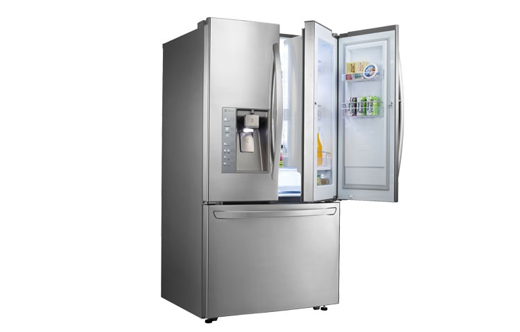 LG 907L 3 Door French Door Refrigerator with Door-In-Door™, GR-D907SL