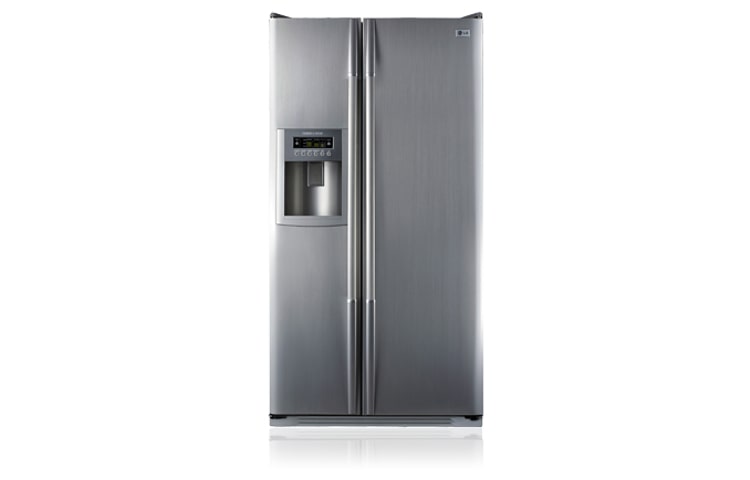LG 567L Titanium Side by Side with Automatic Ice Maker, GR-L197NIS
