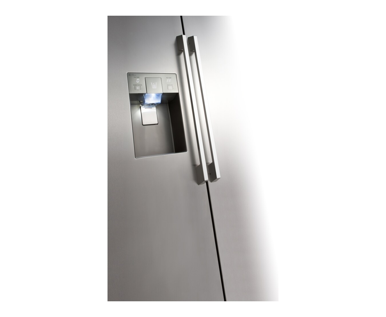 LG 814L Built In Side by Side Refrigerator with Ice & Water Dispenser, GR-L814FBI