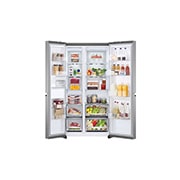 LG 655L Side by Side Fridge - Stainless Finish, GS-B600PL