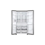 LG 655L Side by Side Fridge - Stainless Finish, GS-B600PL