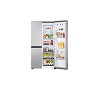 LG 655L Side by Side Fridge - Stainless Finish, GS-B600PL