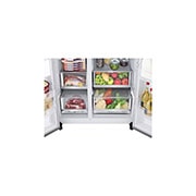 LG 655L Side by Side Fridge - Stainless Finish, GS-B600PL