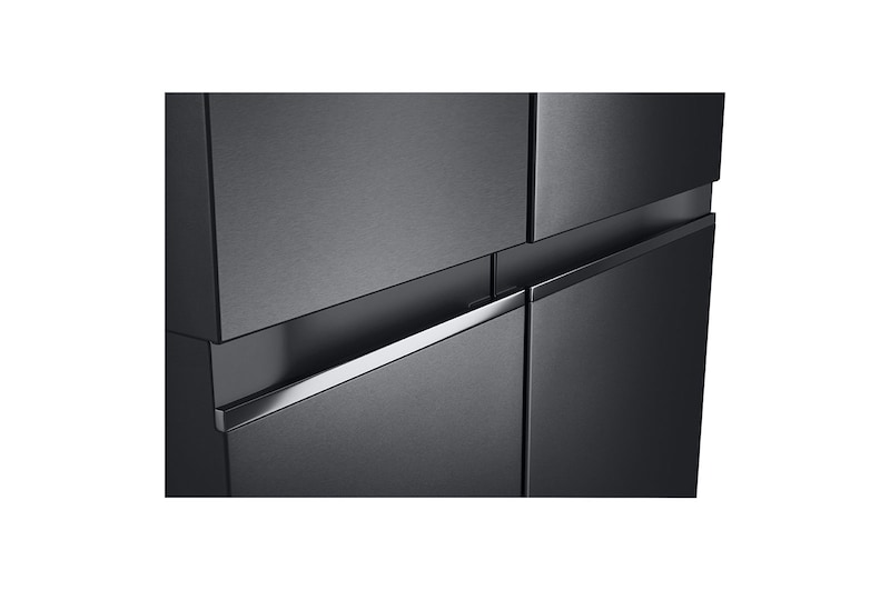 LG 655L Side by Side Fridge - Matte Black Finish, GS-B655MBL
