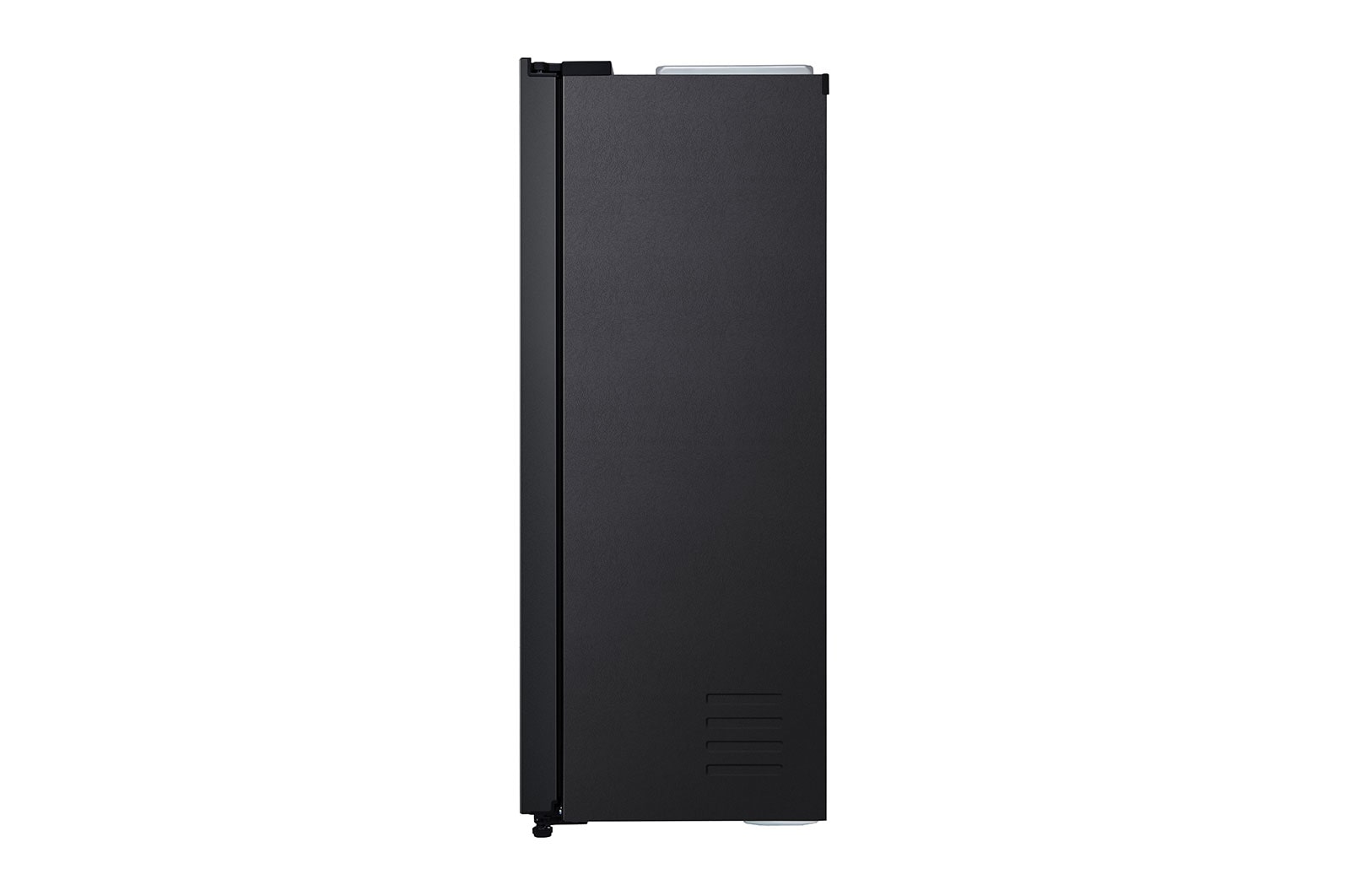 LG 626L Flat Door Side by Side Fridge, in Matte Black Finish, GS-B680MBL