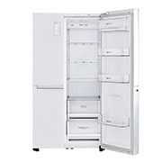 LG 642L Side by Side Fridge With 3 Star Energy Rating, GS-B680WL