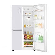 LG 642L Side by Side Fridge With 3 Star Energy Rating, GS-B680WL