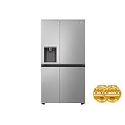 LG 635L Side by Side Fridge with Craft Ice™ , GS-D600PLC