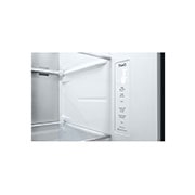 LG 635L Side by Side Fridge with Craft Ice™ , GS-D600PLC