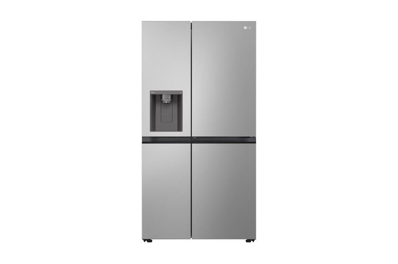 Front view of 635L Side by Side Fridge with Craft Ice™ GS-D600PLC