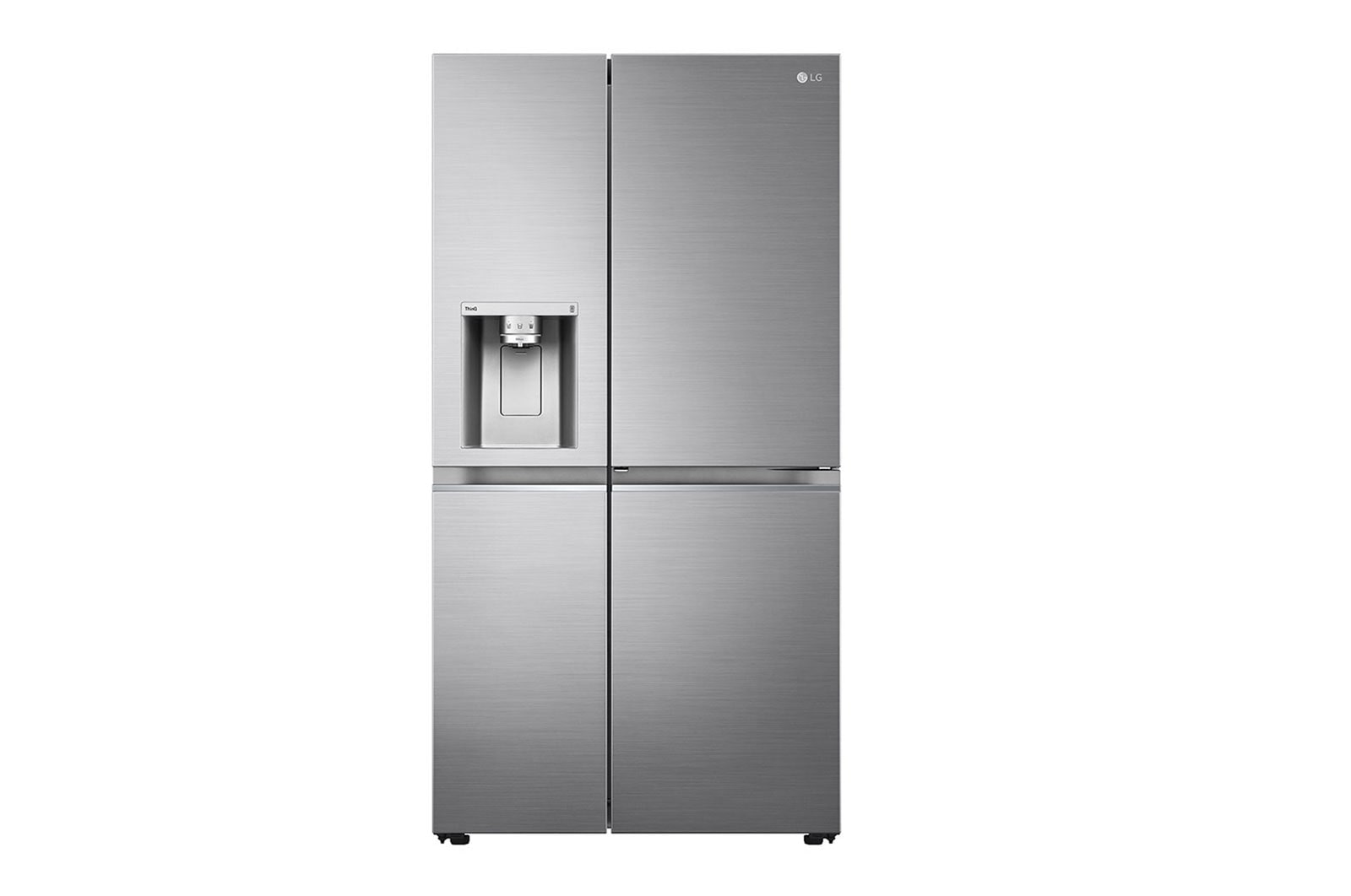 LG 635L Side by Side Fridge in Stainless Finish, GS-D635PLC