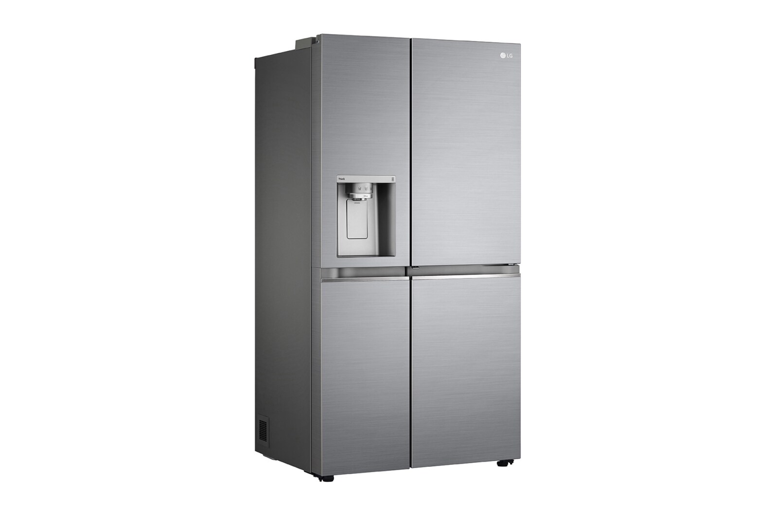 LG 635L Side by Side Fridge in Stainless Finish, GS-D635PLC