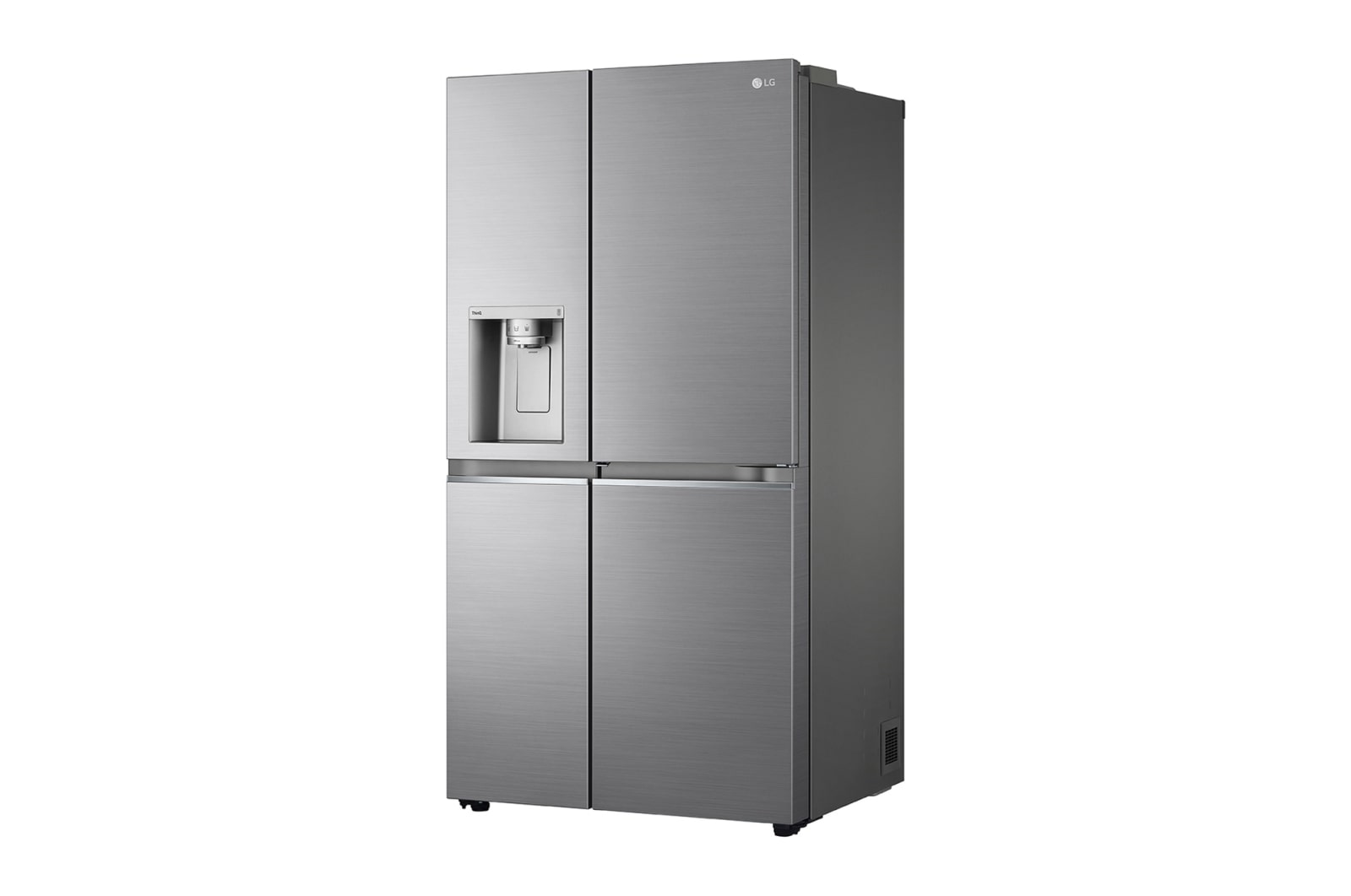 LG 635L Side by Side Fridge in Stainless Finish, GS-D635PLC