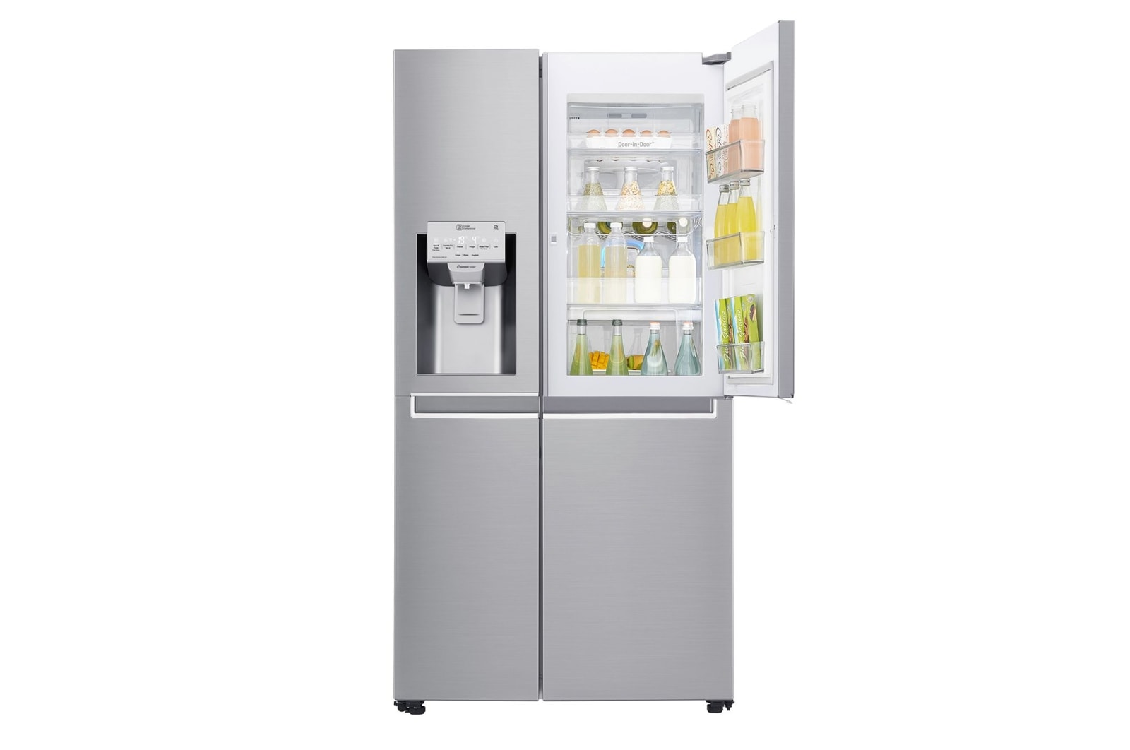 LG 625L Side by Side Fridge with Door-in-Door®, GS-D665PL