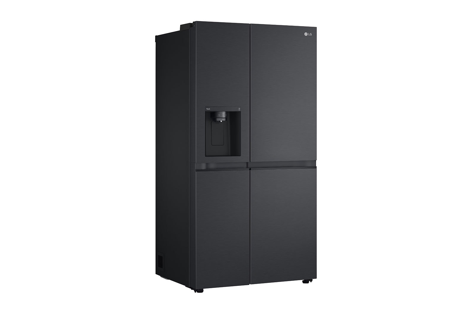 LG 635L Side by Side Fridge - Plumbed, GS-L600MBL