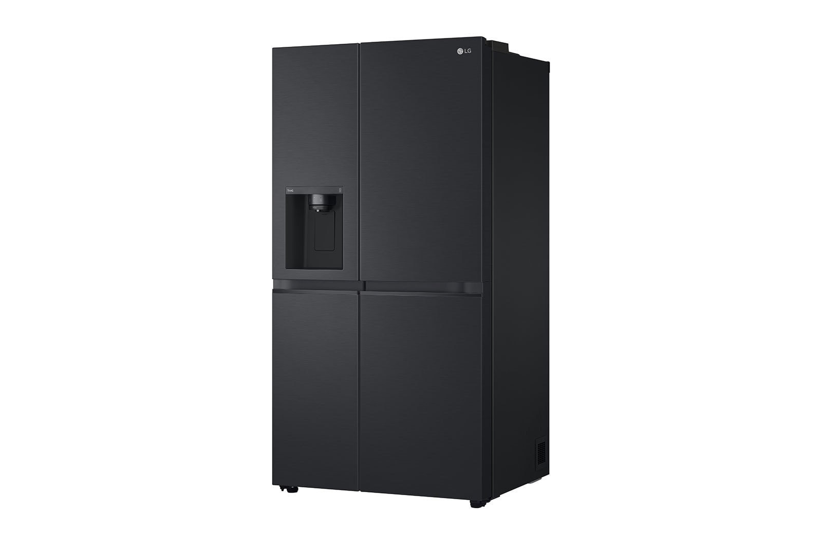 LG 635L Side by Side Fridge - Plumbed, GS-L600MBL