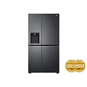 LG 635L Side by Side Fridge with Door-in-Door® , GS-L635MBL