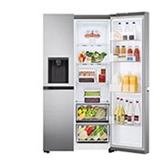 LG 635L Side by Side Fridge with Door-in-Door®, GS-L635PL