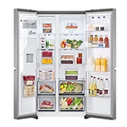 LG 635L Side by Side Fridge with Door-in-Door®, GS-L635PL