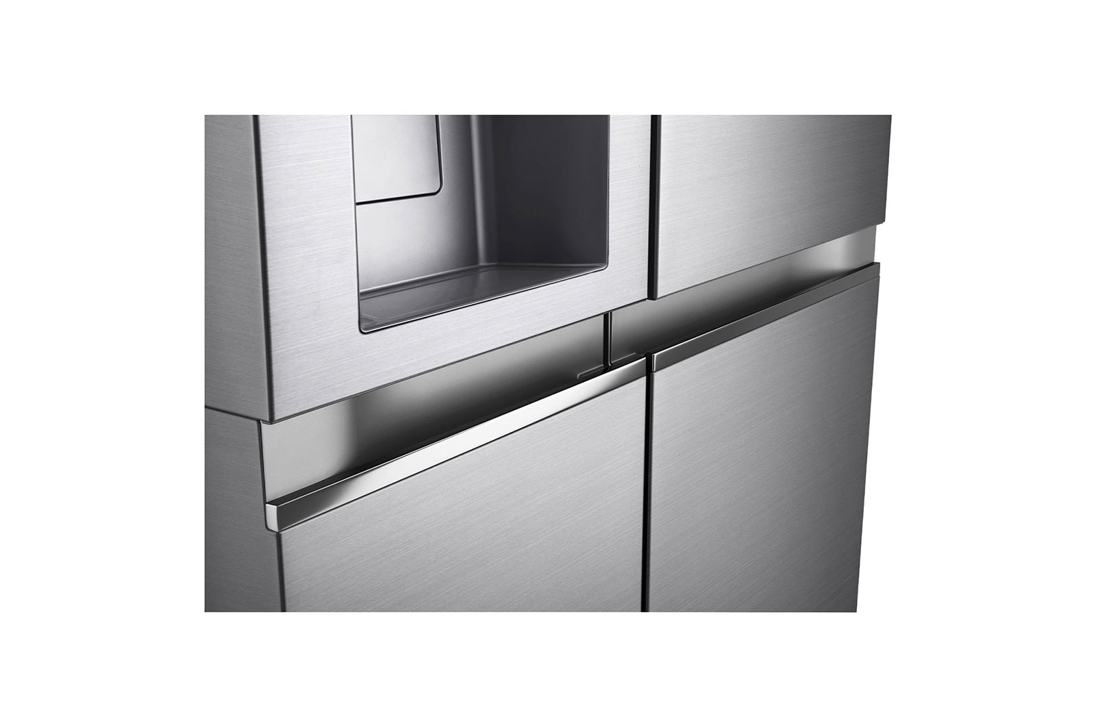 LG 635L Side by Side Fridge in Stainless Finish, GS-L635PLF