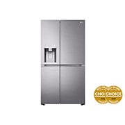 LG 635L Side by Side Fridge in Stainless Finish, GS-L635PLF