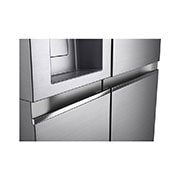 LG 635L Side by Side Fridge in Stainless Finish, GS-L635PLF