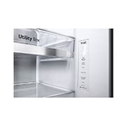 LG 635L Side by Side Fridge in Stainless Finish, GS-L635PLF